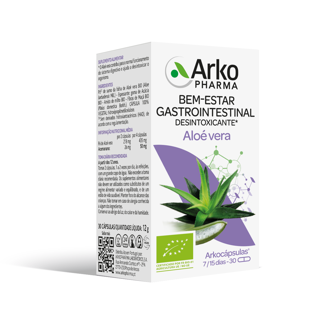 Arkocaps Aloe Vera 30 capsules