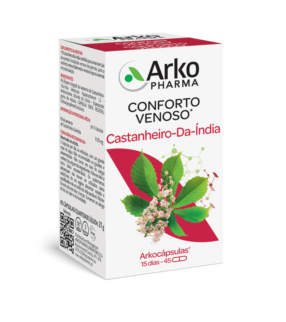 Arkocaps Organic Indian Chestnut 45 capsules