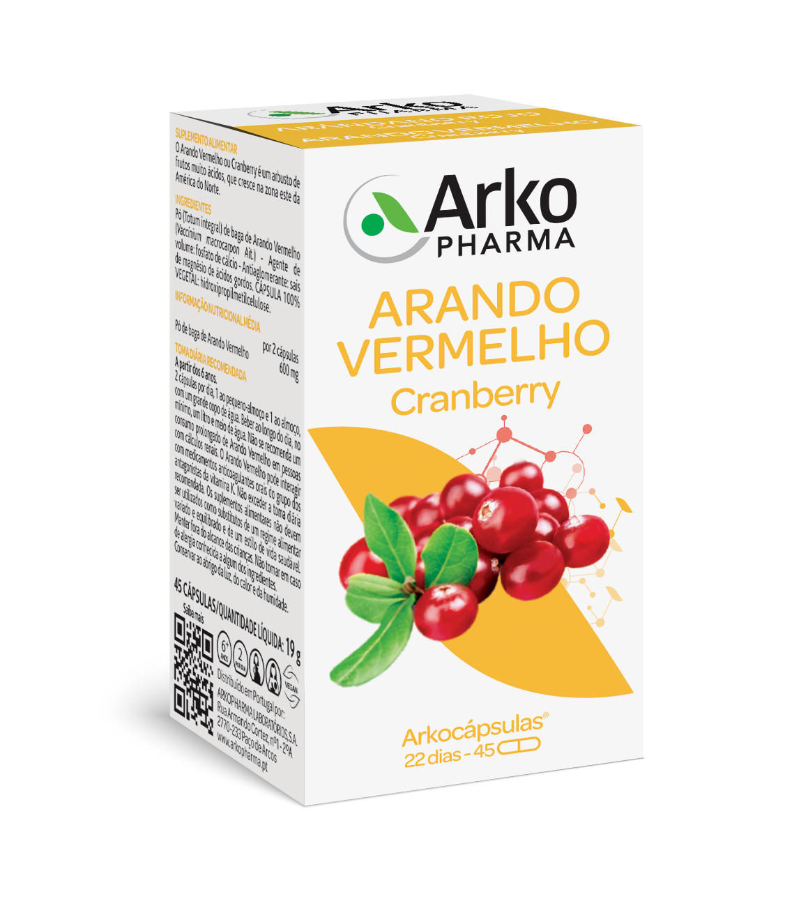Arkocaps Cranberry 45 capsules