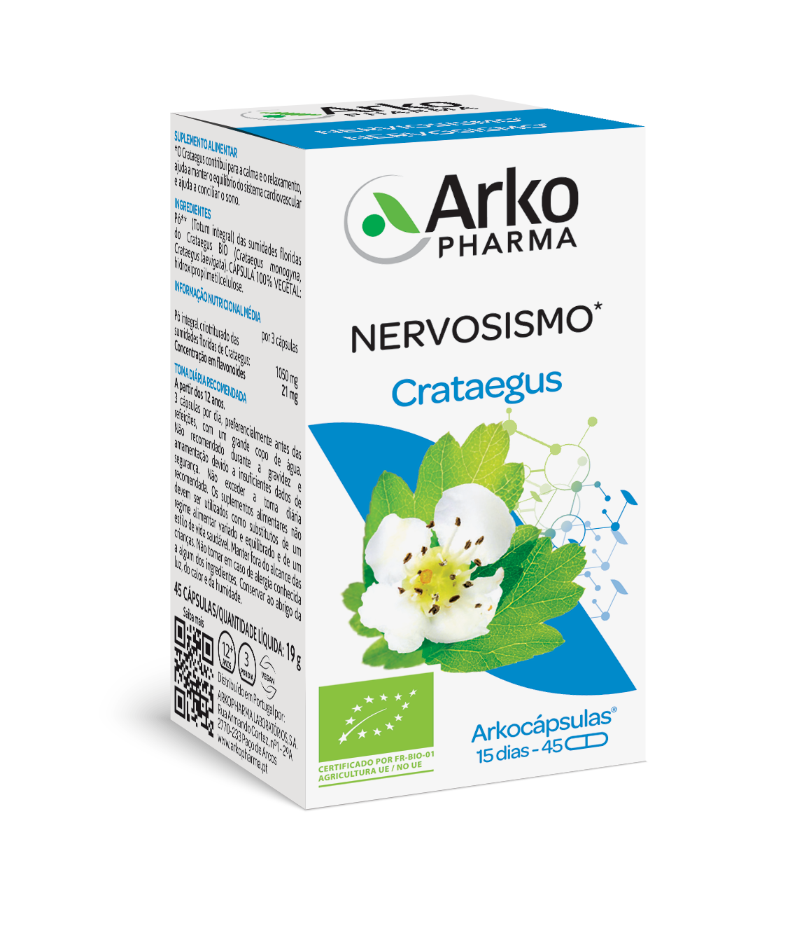 Arkocápsulas Crataegus BIO 45 capsules