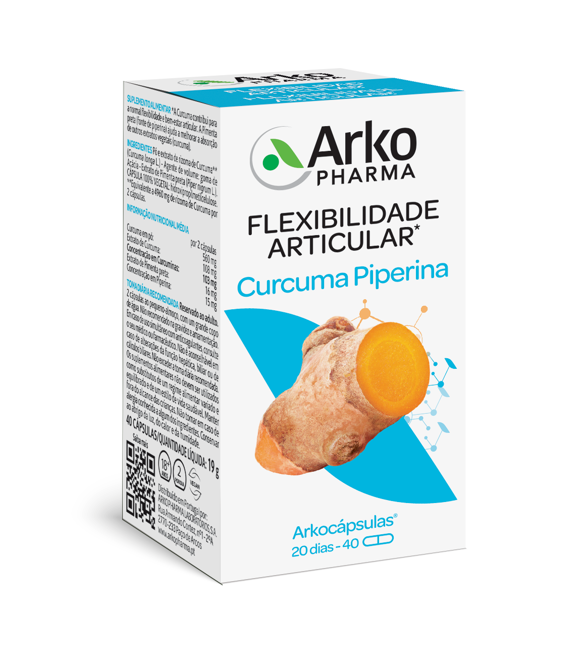 Arkocaps Turmeric 40 capsules