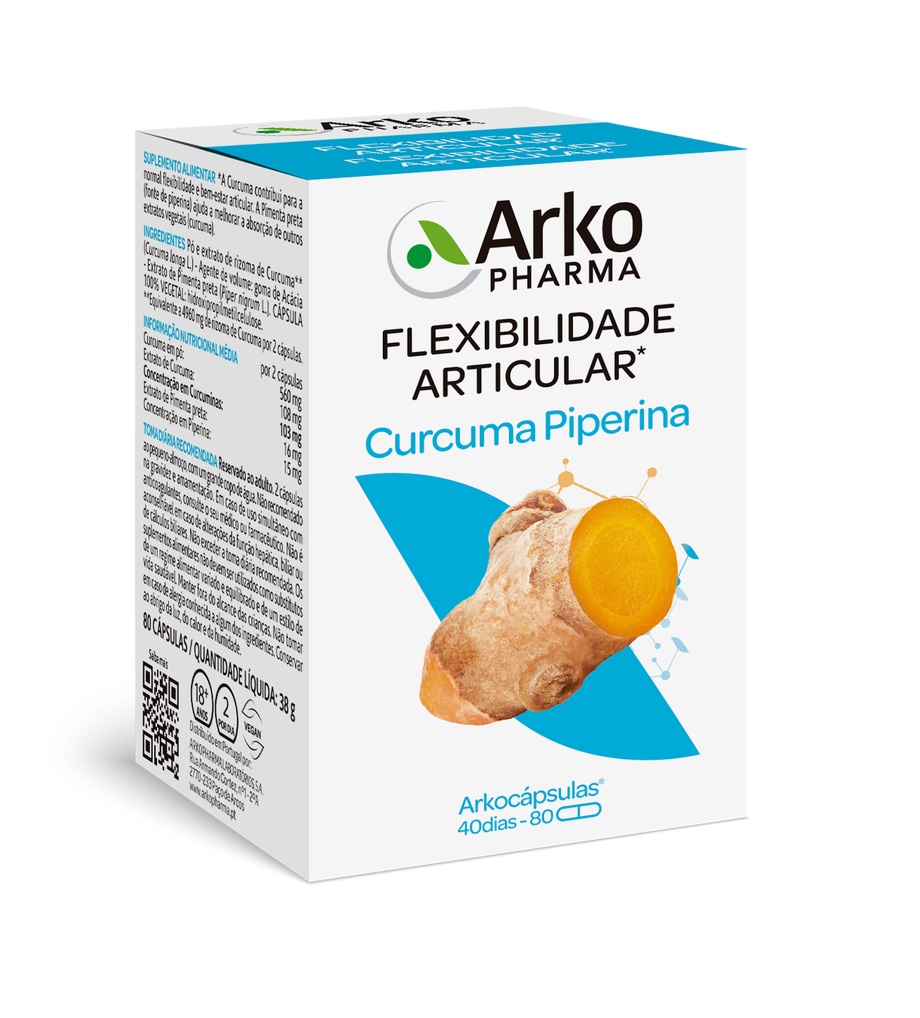 Arkocaps Turmeric 80 capsules