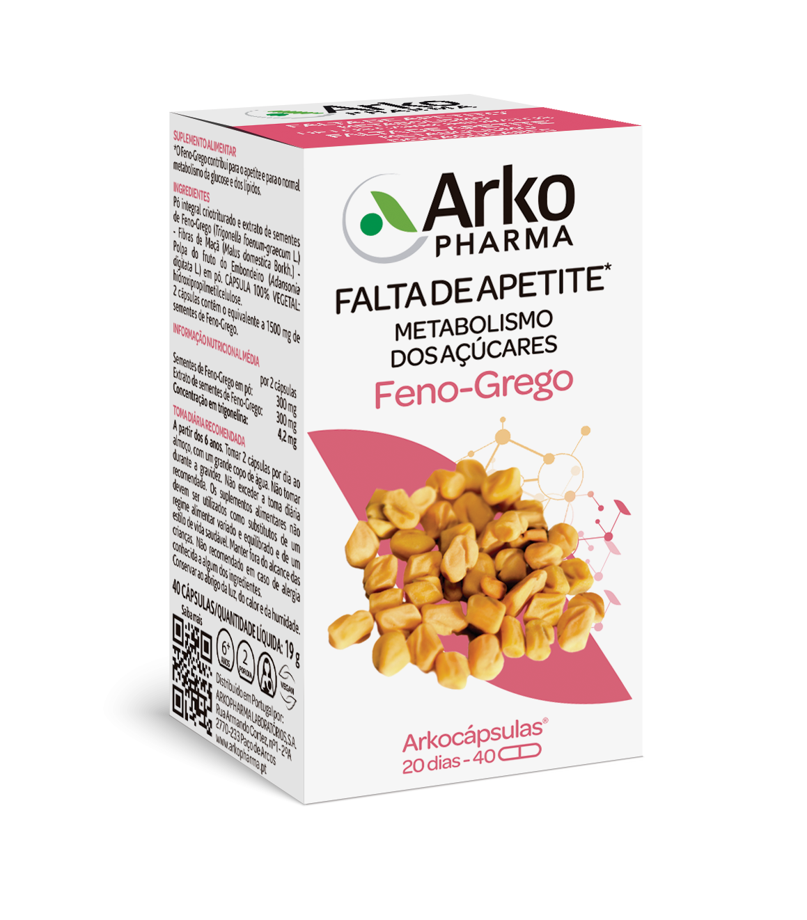 Arkocaps Fenugreek 40 capsules