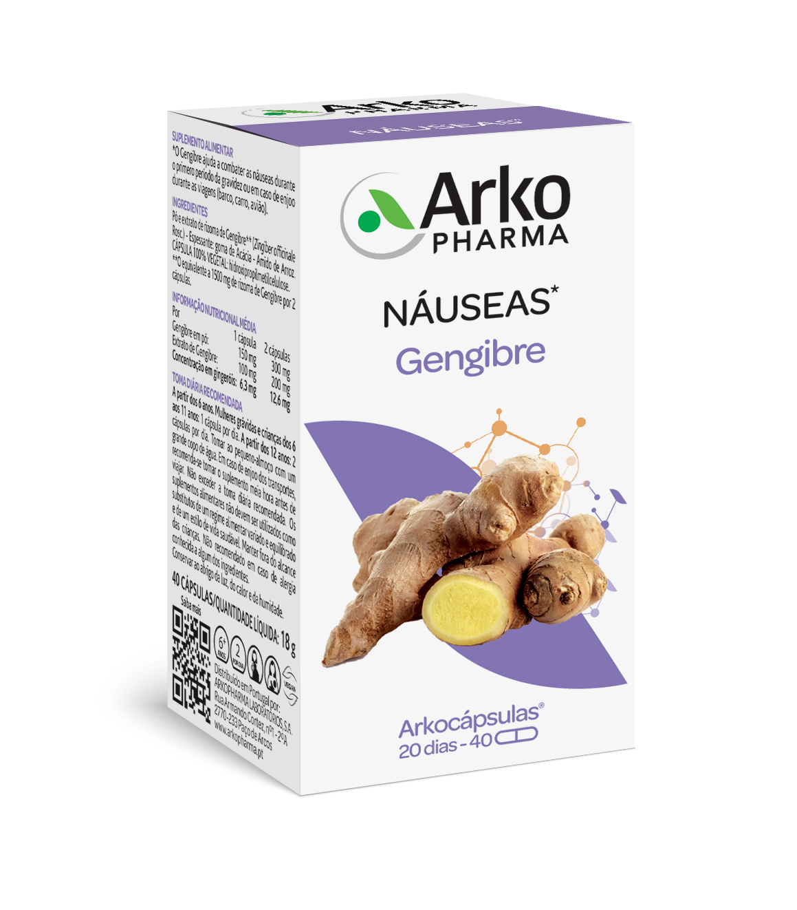 Arkocaps Ginger 40 capsules