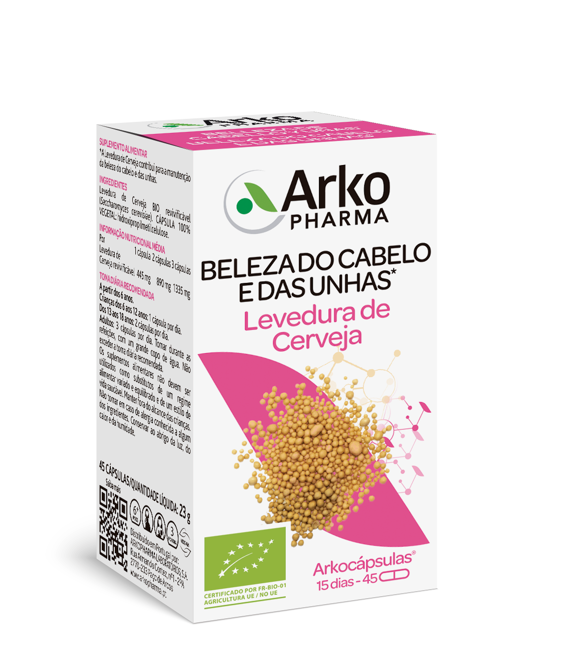Arkocaps Organic Brewer's Yeast 45 capsules