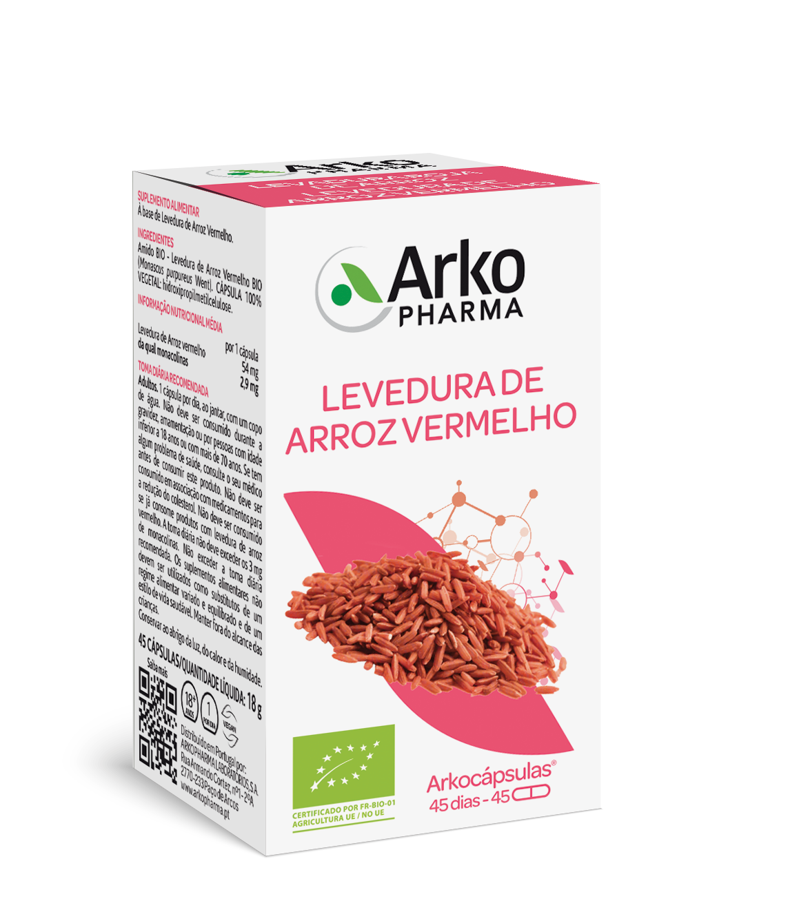 Arkocaps Red Rice Yeast 45 capsules