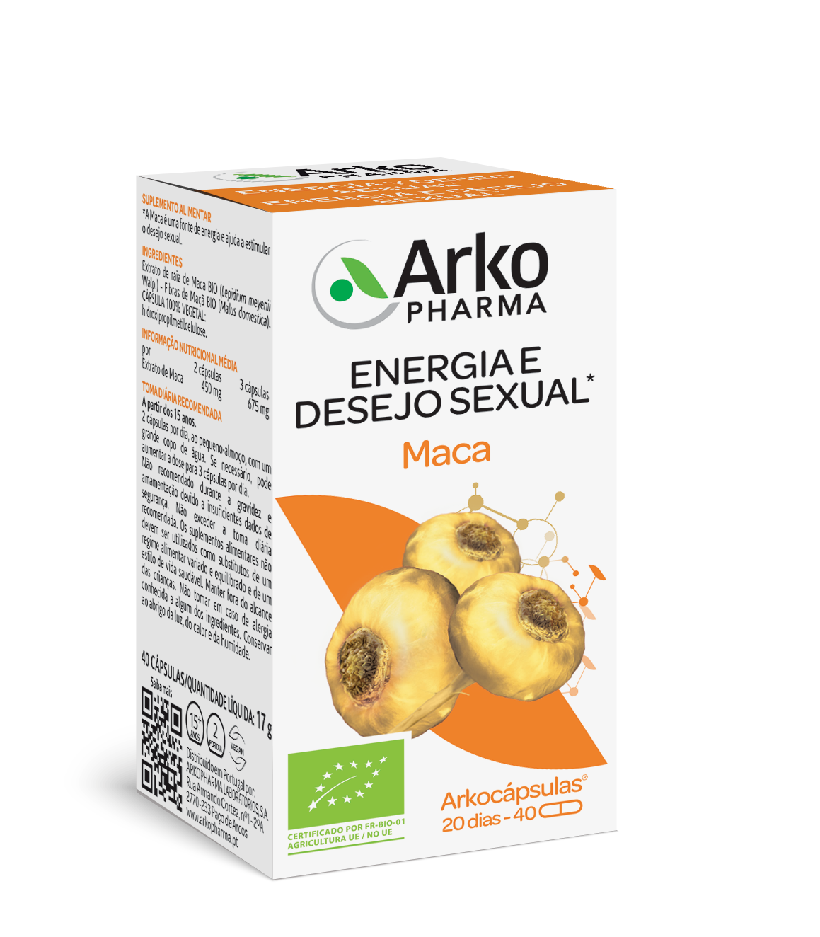 Arkocaps Maca BIO 40 capsules