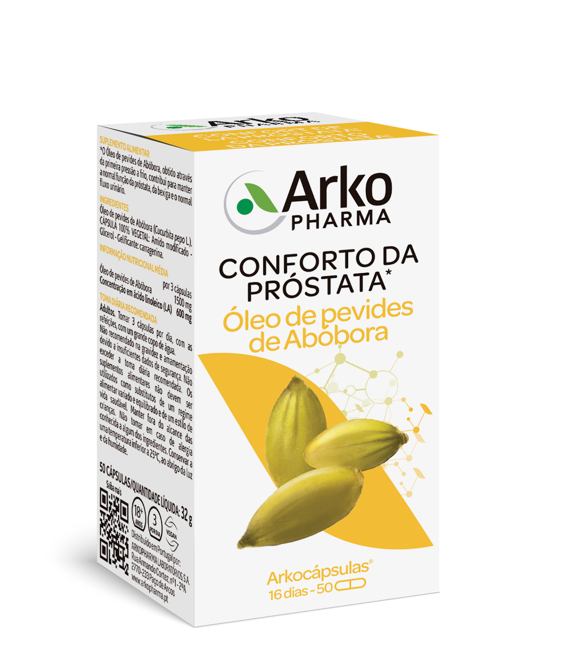 Arkocaps Pumpkin Seed Oil 50 capsules