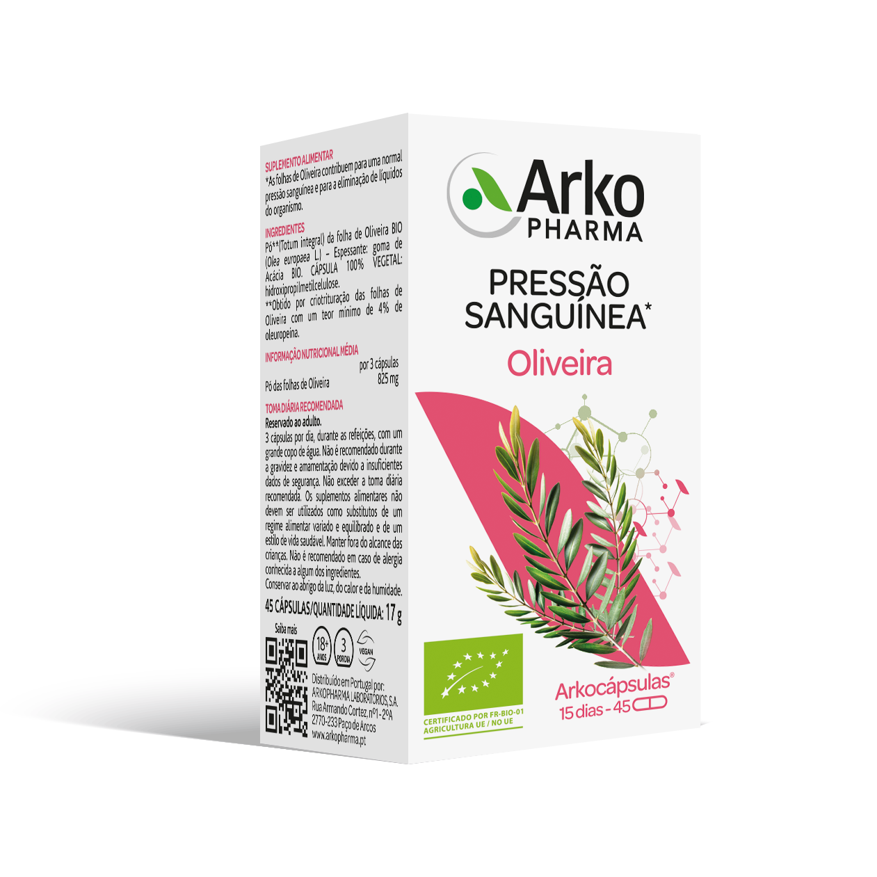 Arkocápsulas Oliveira BIO 45 capsules