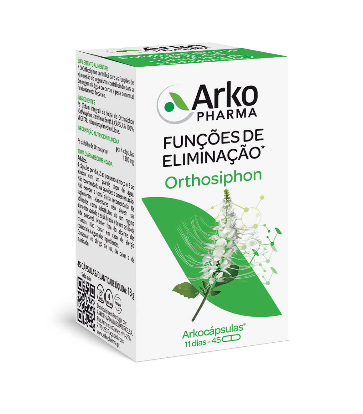 Arkocaps Orthosiphon 45 capsules