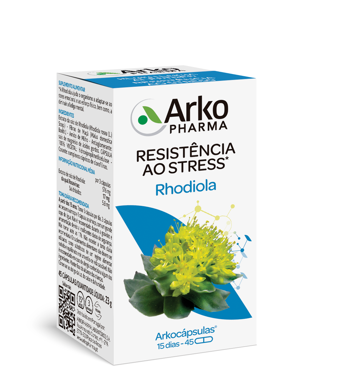 Arkocaps Stress Resistance Rhodiola 45 capsules