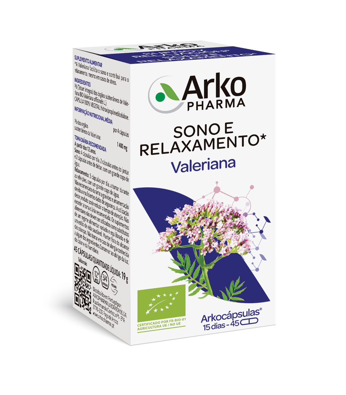 Arkocápsulas Valerian 45 capsules