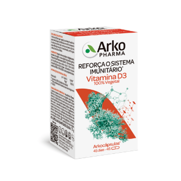 Arkocaps Vitamin D3 - 45 capsules