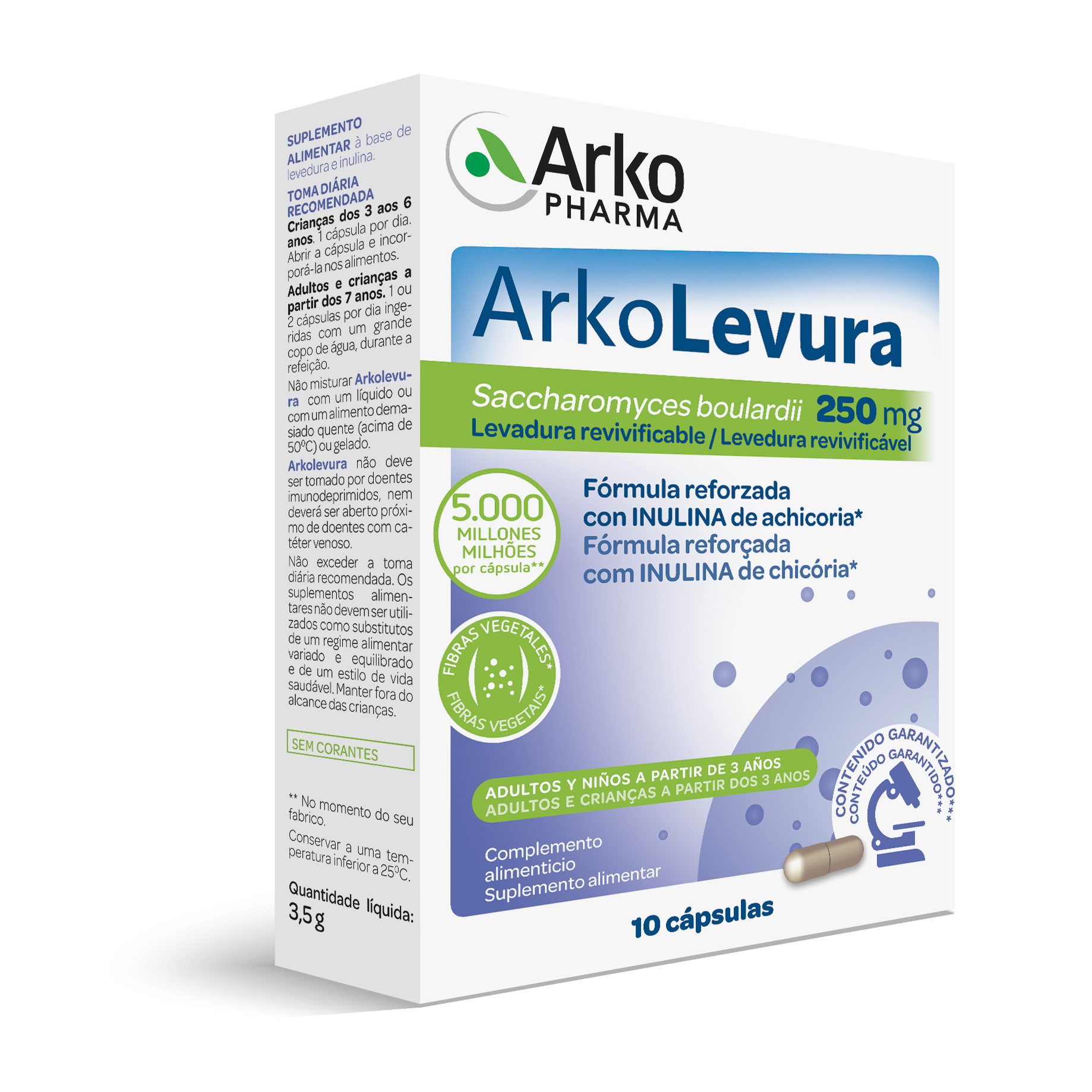 Arkolevura 250 mg - 10 capsules
