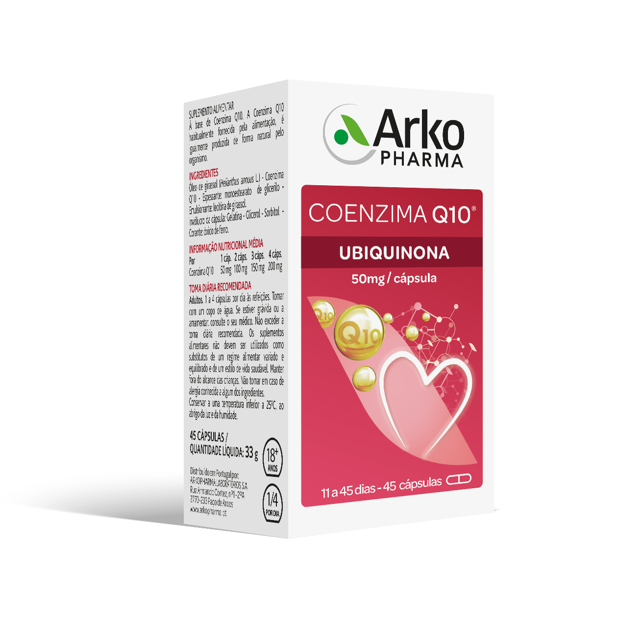Arkopharma Coenzyme Q10 45 capsules