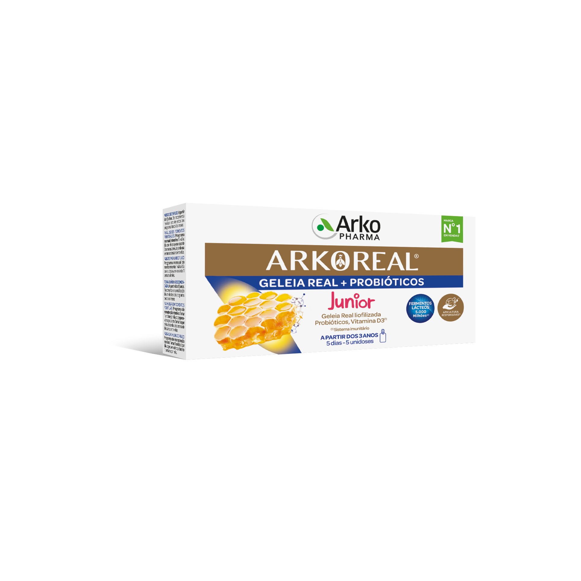 Arkoreal Royal Jelly + Probiotics Kids 5 single doses