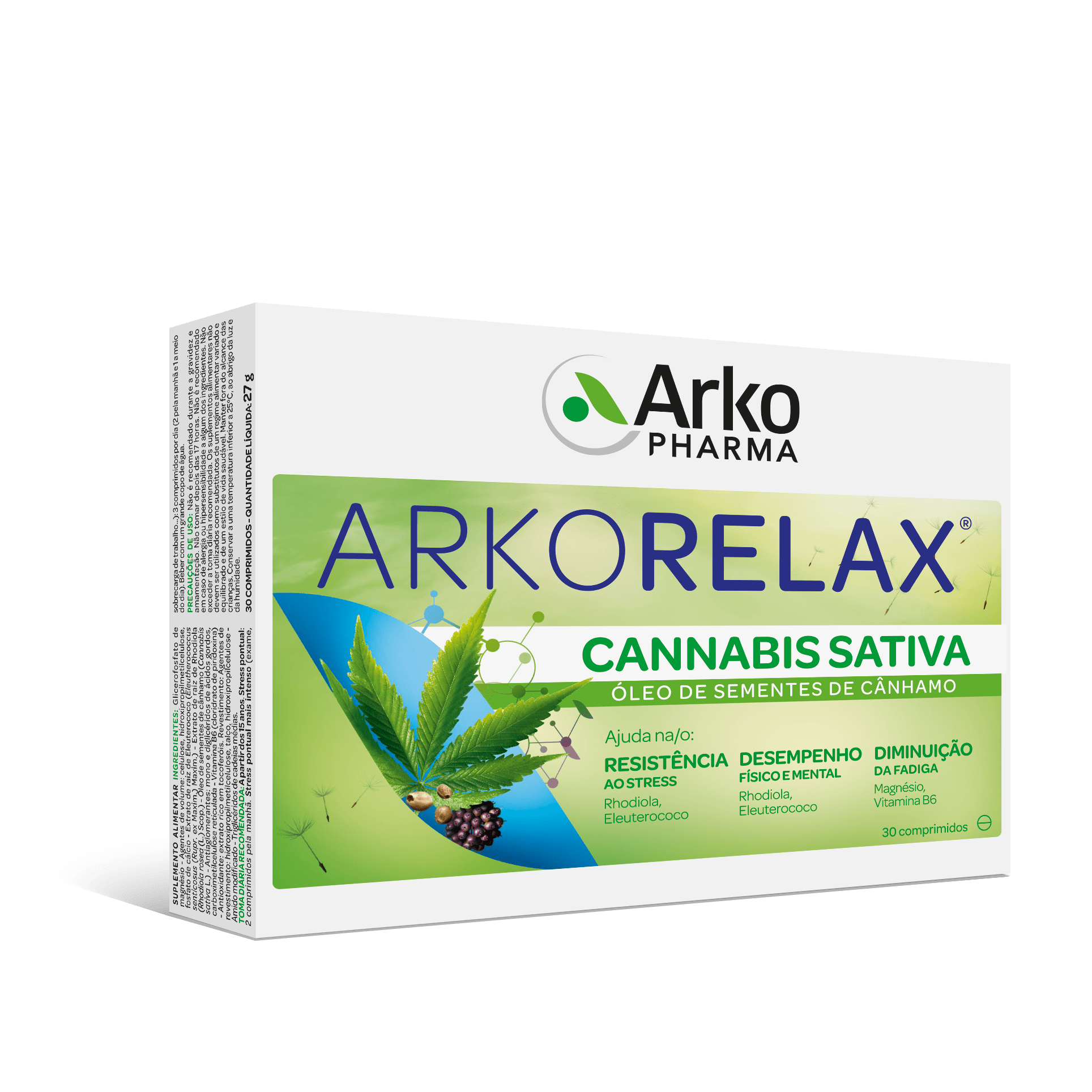 Arkorelax Cannabis Sativa 30 tablets