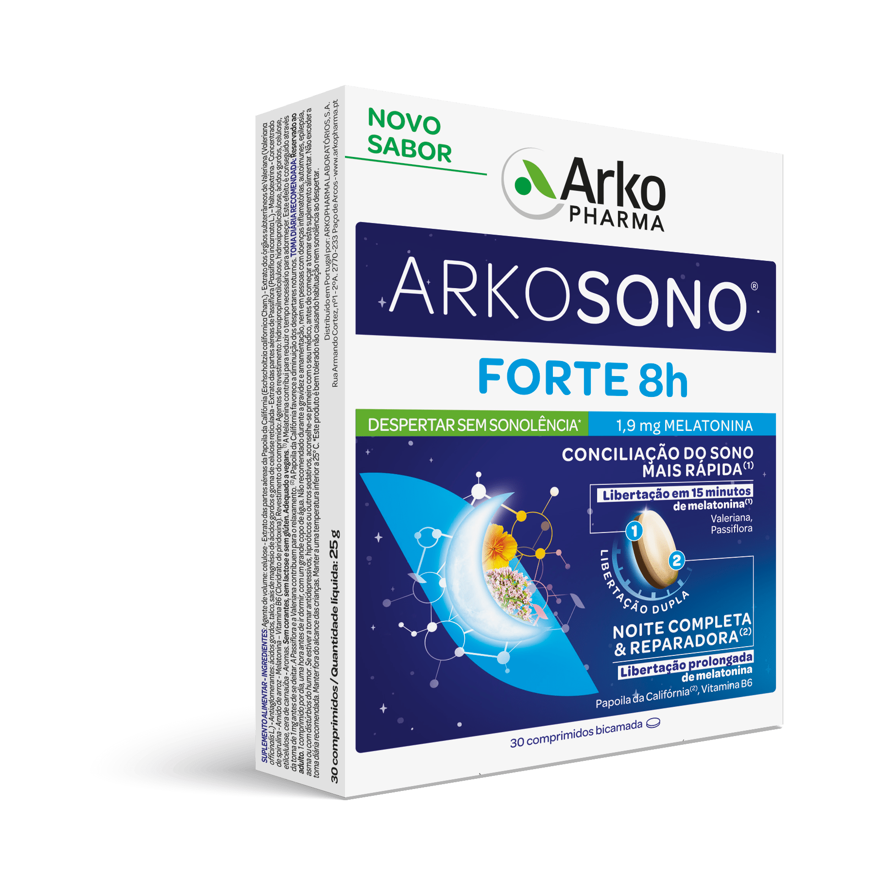 Arkosono Forte 8H - 30 tablets