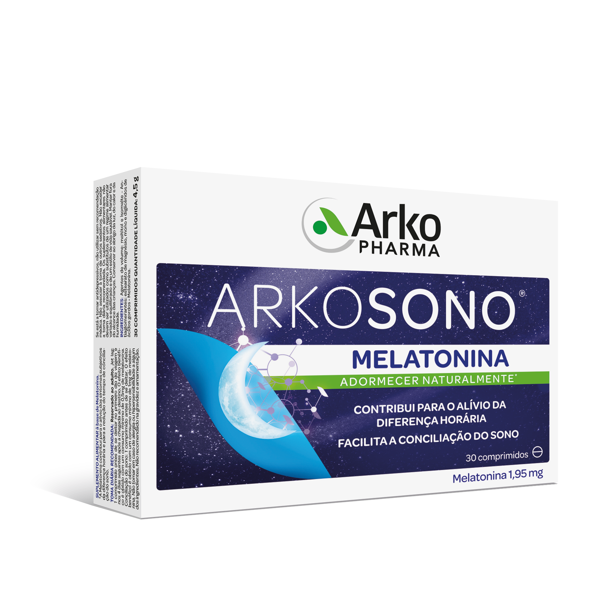 Arkosono Melatonin 1.95 mg - 30 tablets