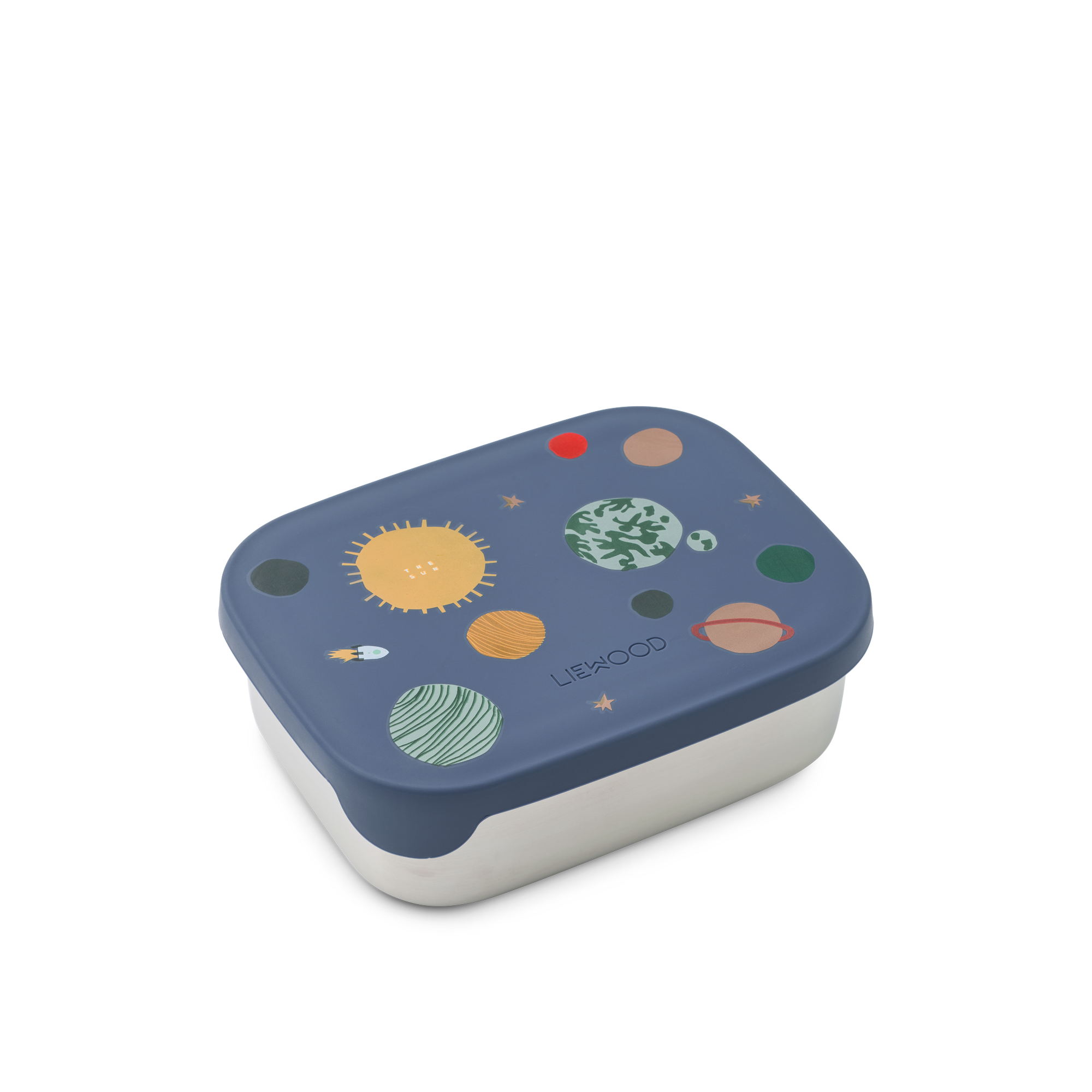 Liewood Arthur Printed Lunchbox Universe/Navy