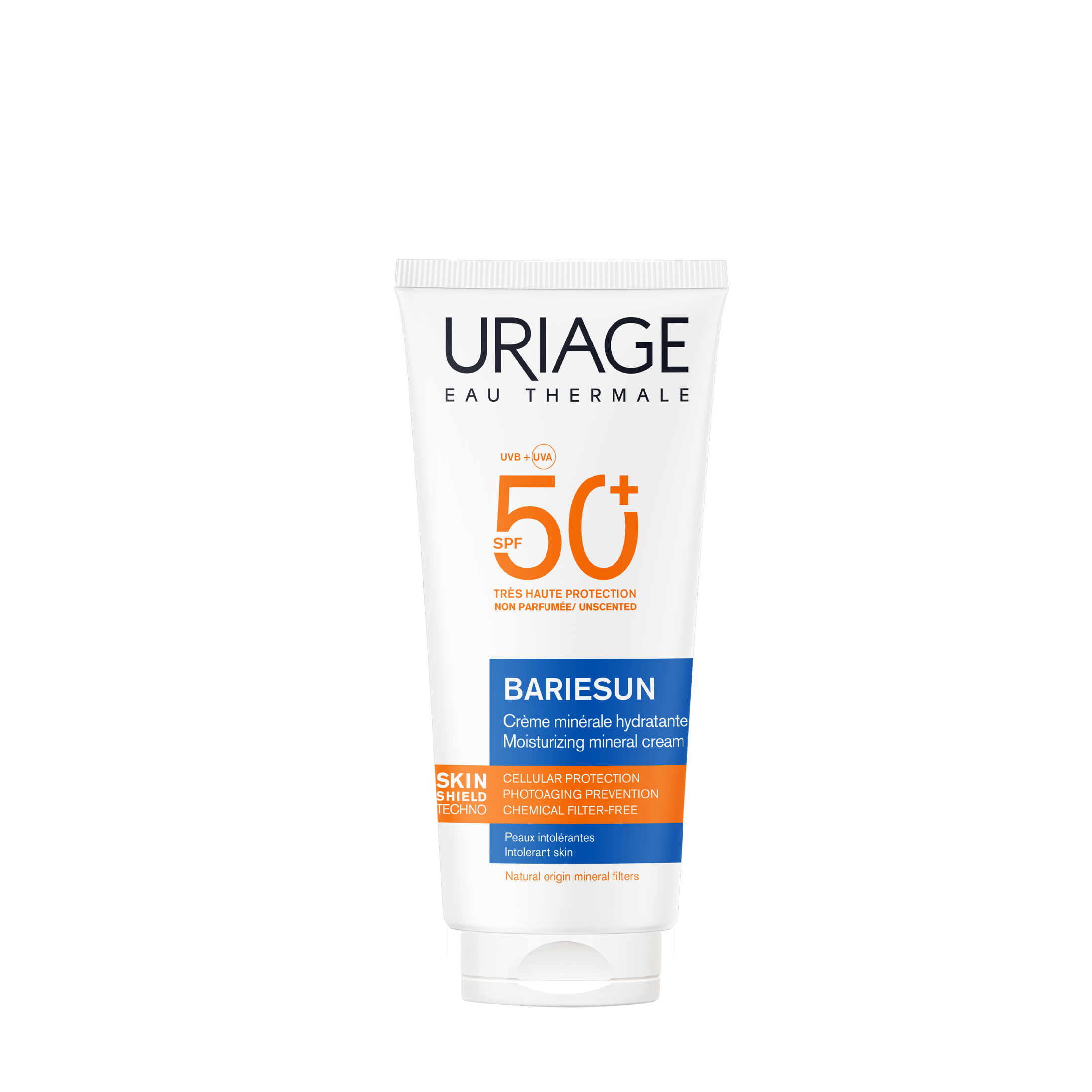 Bariésun Mineral Cream Unscented SPF50+ 100 ml