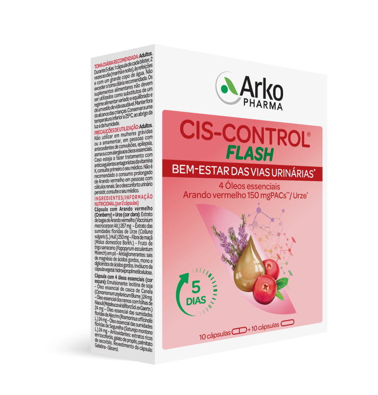 Arkopharma Cis-Control Cranberola Flash 20 capsules