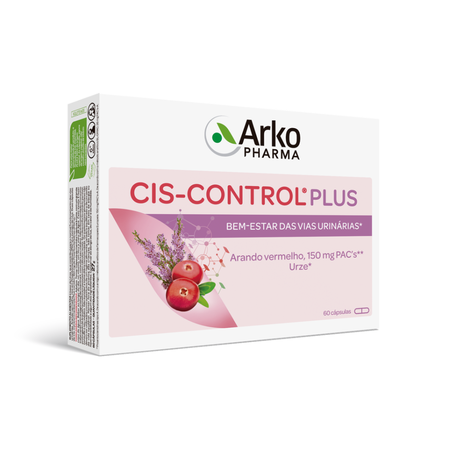 Arkopharma Cis-Control Cranberola Plus 60 capsules