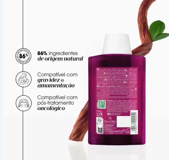 Klorane Capilar Quinina Champô Acelerador Cresc400Ml