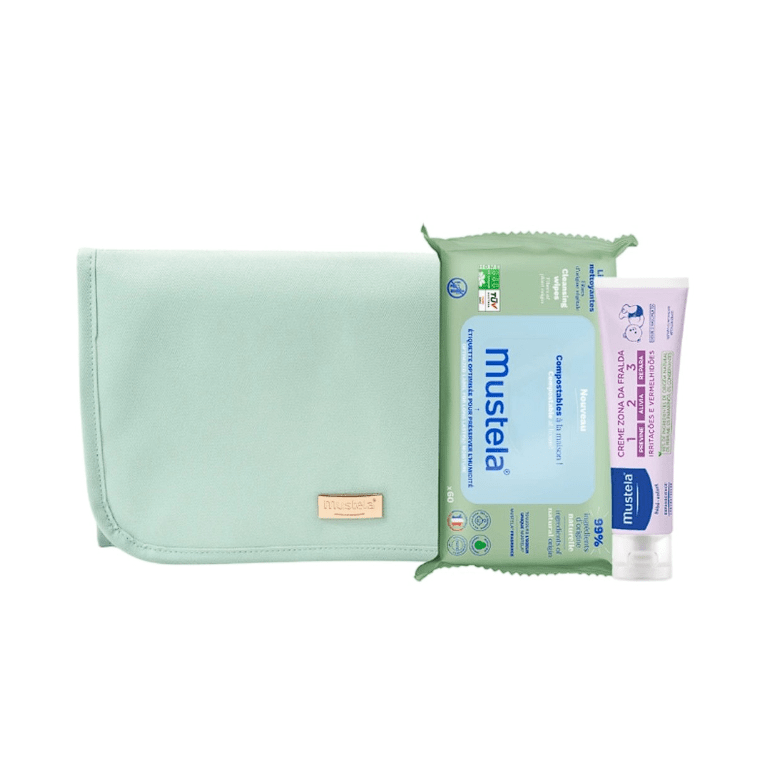 Mustela kit muda fralda menta