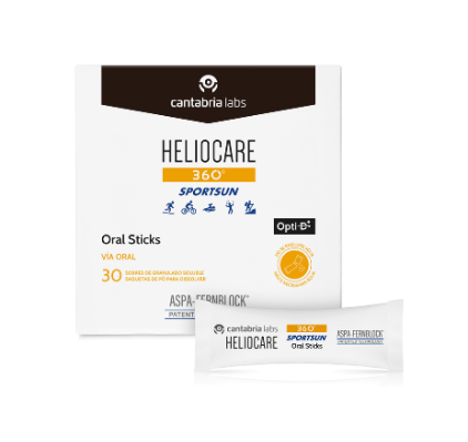 Heliocare 360º SportSun Oral Sticks 30 saquetas