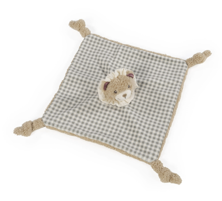 Walking Mum Doudou Lion Gala Mint Peluche de Conforto