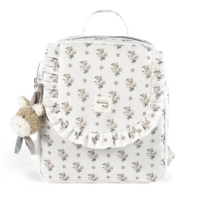 Walking Mum Mochila Kids Botton Flores