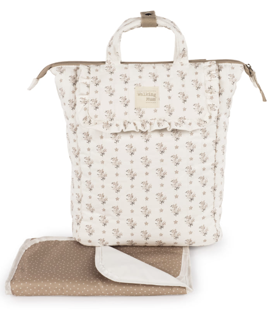 Walking Mum Mochila Botton Flores