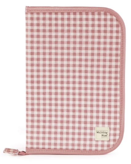 Walking Mum Porta-documentos I Love Vichy Rosa