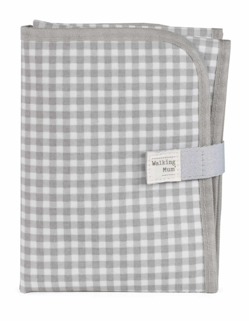 Walking Mum I Love Vichy Trocador de fraldas cinzento