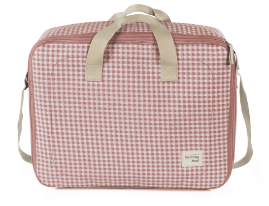 Walking Mum Mala de viagem I Love Vichy Rosa