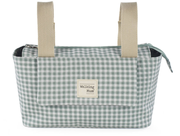 Walking Mum Organizador I Love Vichy Verde