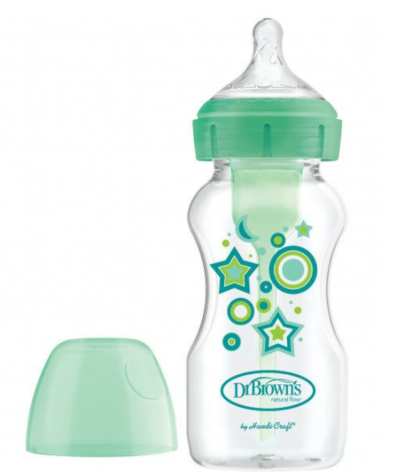 Dr. Brown's Op Plus Bib Larg 270 Tet Sil Verd