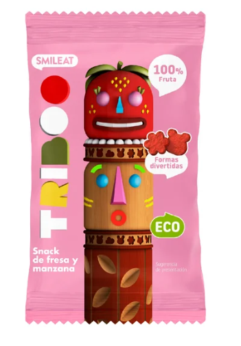 SMILEAT TRIBOO Sminolas Morango Biológico 25gr