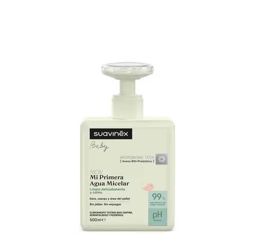Suavinex Baby Água Micelar Muda Fralda 500Ml