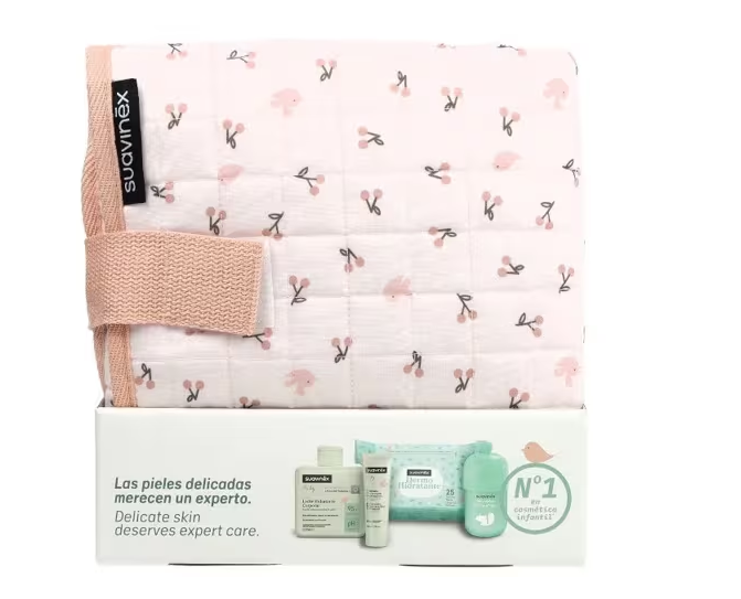 Suavinex Baby Care Set Muda Fralda Rosa