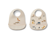Liewood Tilda Bib Pack 2 TogethSandy 1499 LW15128
