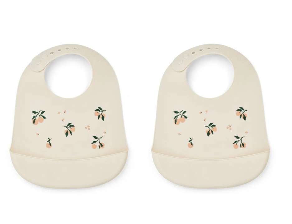 Liewood Tilda Bib Pack 2 Peach / Sea 2210 LW14795