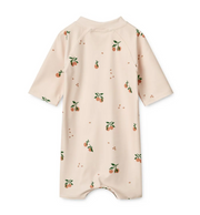 Liewood Thor SwimJumpsuit Peach/Seashell T80