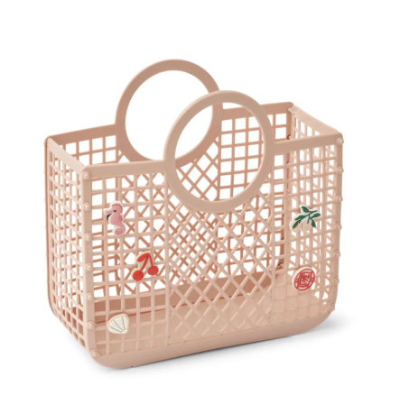 Liewood Samantha Basket With Charms Rose