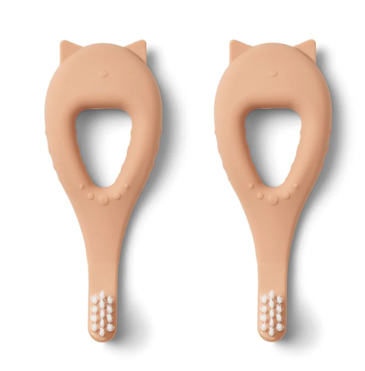 Liewood Pack 2 Escova Dentes Janelle Tuscany Rose