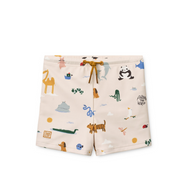 Liewood Otto Swim Pants Around World / Sandy T98