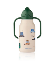 Liewood Kimmie Water Bottle Cars/Sandy 250 ml 2780