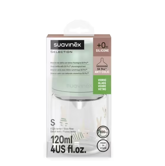 Suavinex Premium Bib Vd Tet 3P Sil 120Ml