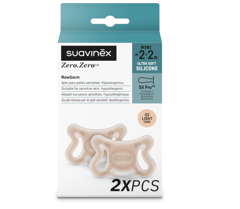 Suavinex Chupeta Mini Silicone SX -2/2m 309044
